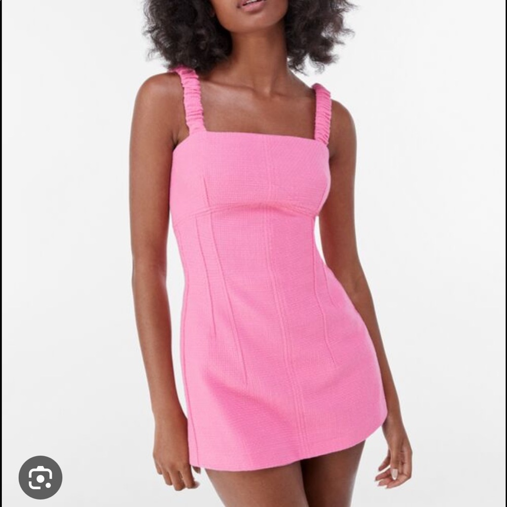 Bershka neon romper with wide straps